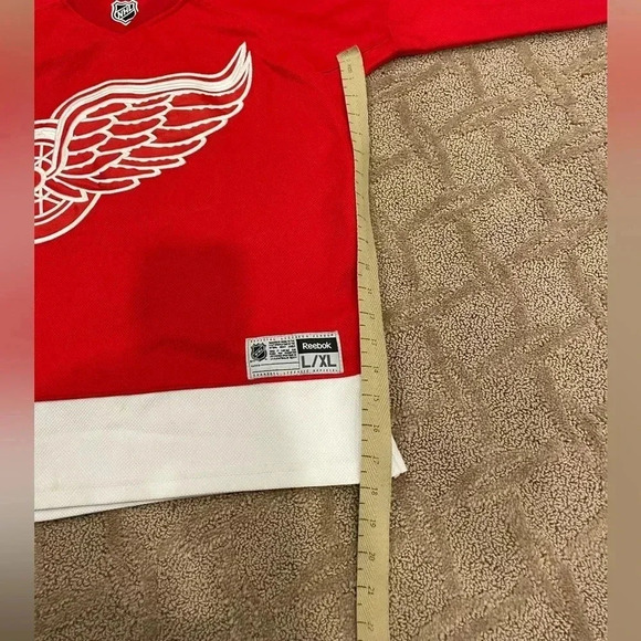 Jimmy Howard Detroit Redwings Reebok NHL Hockey Jersey - Picture 9 of 10